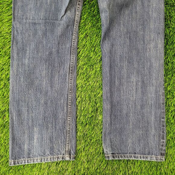 LEVIS 514 Jeans 30x29 (32x30) Faded All-Over Blue - Picture 14 of 16